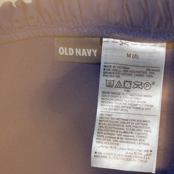 Blue 2 Pcs Old Navy Bikini Swimsuit Size Medium - Picture 4 of 6